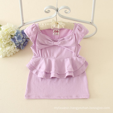 light purple summer children dress kid frocks dresses for summer 1-7years old